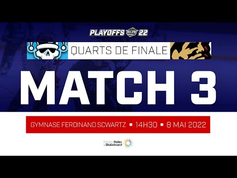 PLAYOFFS | QUARTS | VILLENEUVE vs CAEN - Match 3