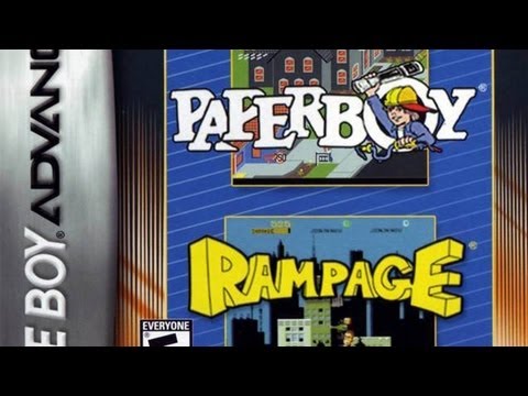 Paperboy Rampage GBA