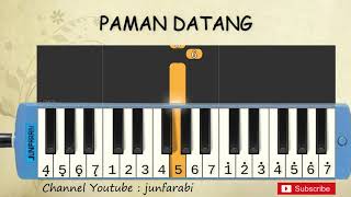 Download lagu not pianika kemarin paman datang - tutorial belajar pianika lagu anak - not angka mp3