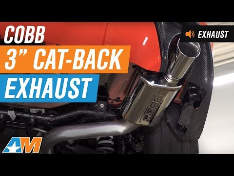 2015-2017 Mustang (EcoBoost) Cobb 3\" Cat-Back Exhaust Sound Clip & Install