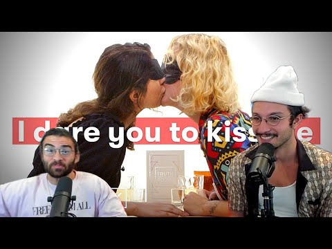 Blind(folded) Dates Play Truth or Drink | HasanAbi Reacts Ft. bbno$