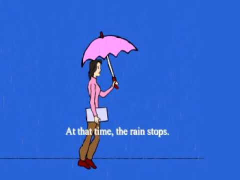 62.It's Raining | Picture Composition Book