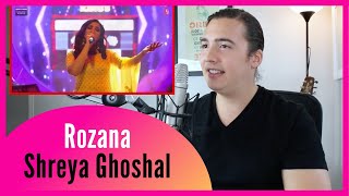 REAL Vocal Coach REACTS - Shreya Ghoshal &#39;Sun Raha Hai Rozana&#39;
