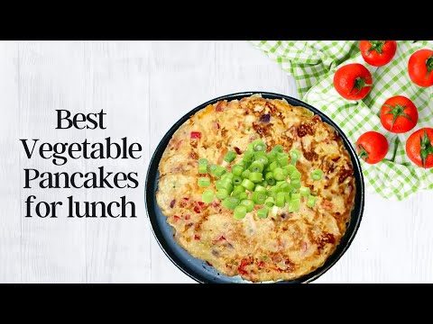 How to make Vegetable pancakes at home! Yachaejeon: ์ผ์ฑ์ super easy recipe...