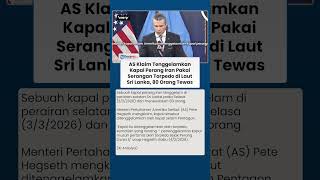 Download lagu Detik-detik Kapal Selam AS Tenggelamkan Kapal Perang Iran di Laut Sri Lanka, 80 Orang Tewas mp3