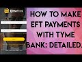 A Detailed Guide To Making Online Purchases And EFT Payments With Tyme Bank