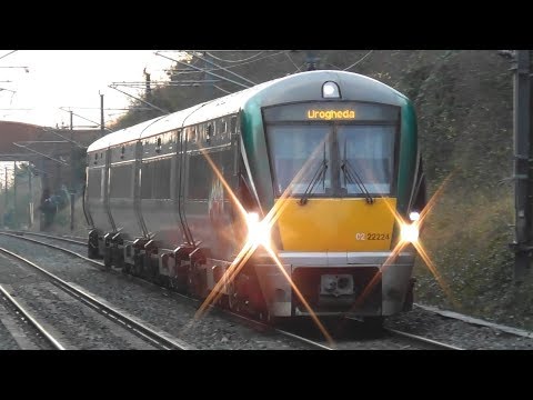 Irish Rail 22000 Class Intercity Train 22224 - Portmarnock Station, Dublin