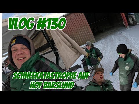 Farm-Vlog #130 Schneekatastrophe auf Hof Barslund