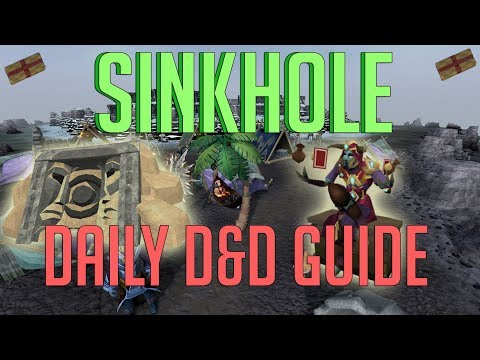 Runescape 3 - Sinkholes daily D&D guide | Easy DG Tokens