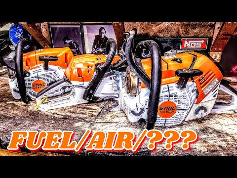 Stihl MS500i Fuel Injection vs M-Tronic vs Standard carburetor... why I do a hybrid 500i build