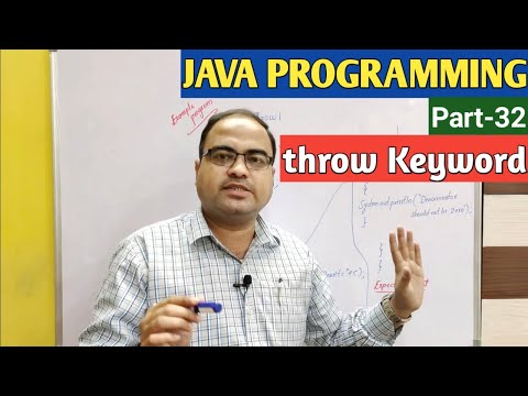 Java Programming Part 32 Throw Keyword
