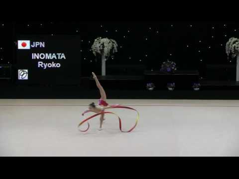 FIG Senior Prelim.Inomata Ryoko.ribbon.JPN