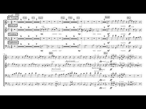 Noel (He Is Born) Brass: Animated Score