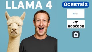YENİ Meta LLAMA-4 : İnceleme ve Test ( Cline & RooCode) | ÜCRETSİZ API