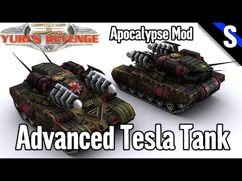 Red Alert 2: Yuri's Revenge - Apocalypse Mod - Advanced Tesla Tank