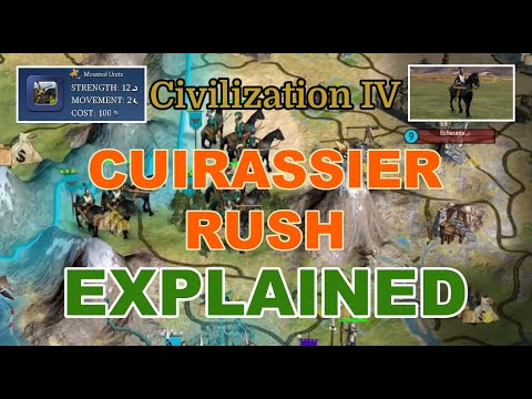 STRONGEST Strat in Civ 4 - Cuirassier Rush EXPLAINED