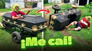 ME CAI DEL ATAUD CON RUEDAS PARA UN TIKTOK NUEVO  ALFREDO LARIN 