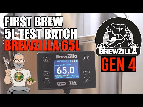 BREWZILLA 65 GEN 4 FIRST BREW EXPERIENCE:  MINIMUM BATCH SIZE