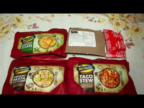 Swedish 24h freezedried ration menu 5 - part2/2