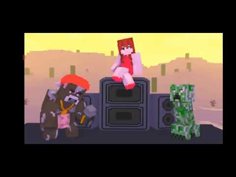 Monster School Friday Night Funkin:Part 1 |1/3|Rapping Moomoo | Minecraft Animation |