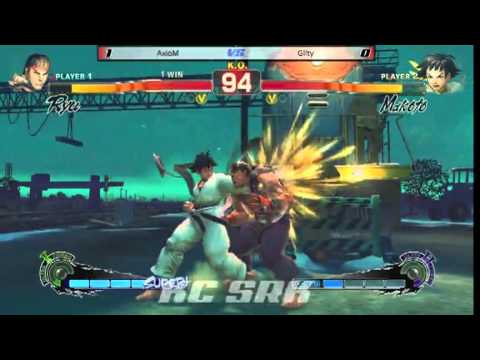 SSF4:AE Ver. 2012 Losers Finals - AxioM (Ryu) vs. Gllty (Dhalsim/Makoto)