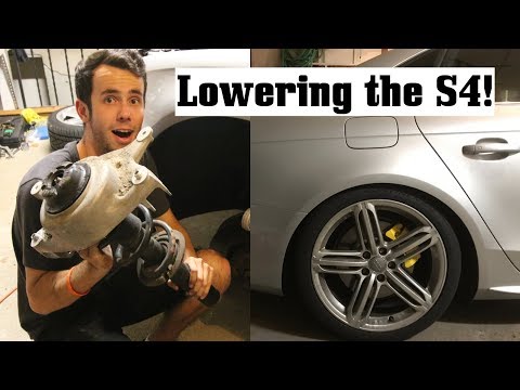 H&R Coilovers for my B8.5 S4!