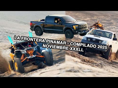 Pinamar La Frontera OffRoad Picadas Encajadas Compilación 2025 Finde XXL Noviembre 4x4 Medanos