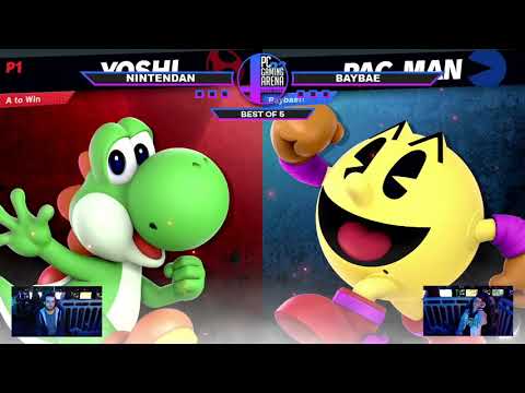 PCGA Ultimate Weekly #25 - Nintendan (Yoshi) VS Baybae (Pac-Man) - Winners Semi-Final