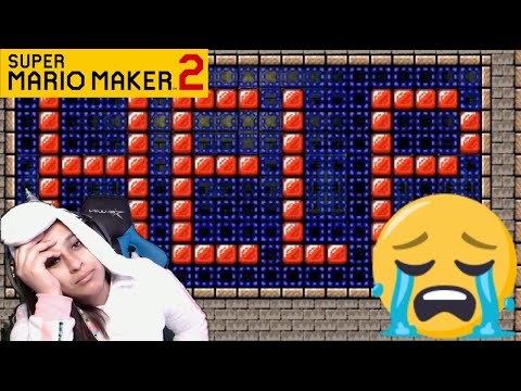Super Mario Maker 2 TORTURE| twitch Viewer Level | Clear Video | Rikuownall