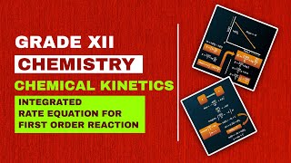 Integrated rate equation for First order reaction | Chemical Kinetics