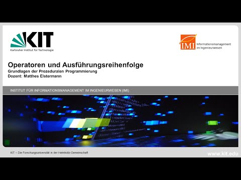 Anfängerkurs Programmieren JAVA - 06 Operatoren & Auswertungsreihenfolgen