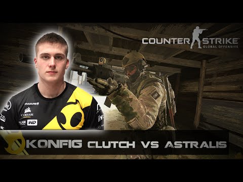 Dignitas k0nfig Insane Clutch vs Astralis ESL One Cologne 2016 | HD
