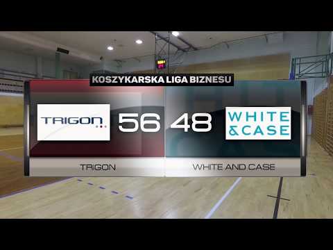 Trigon vs White and Case - XIV kolejka - I Liga Warszawa - Koszykarska Liga Biznesu