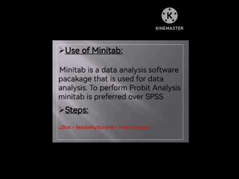 Probit Analysis | biostatistics