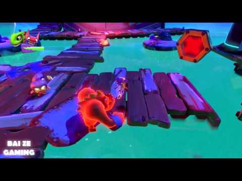 Yooka Laylee Walkthrough Part 31 - Triggering the Planet Boss!
