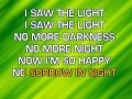 Hank Williams - I Saw The Light Karaoke 