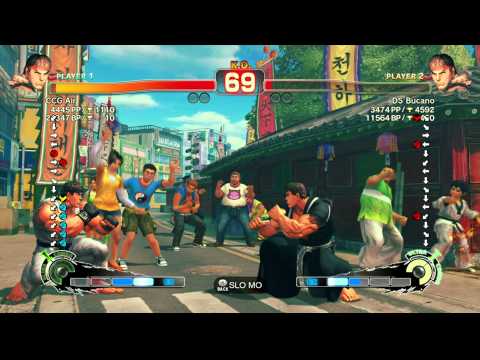 SSFIVAE~ Ryu (CCG Air) vs.  Ryu (DS Bucano) HD