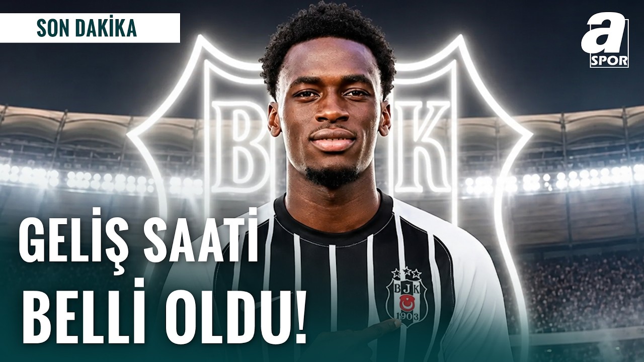 Beşiktaş'ın Yeni Transferi Ernest Poku'nun İstanbul'a Geliş Saati Belli Oldu