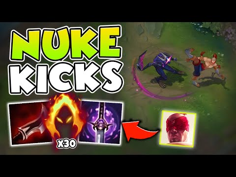 MADE KHA'ZIX RAGE QUIT WITH MY ONE SHOT LEE SIN BUILD! (MASTER ELO) - League of Legends