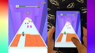 Roof Rails Game #shorts #youtubeshorts #funnyshorts #ytshorts #games #funny #gameplay #viral #games