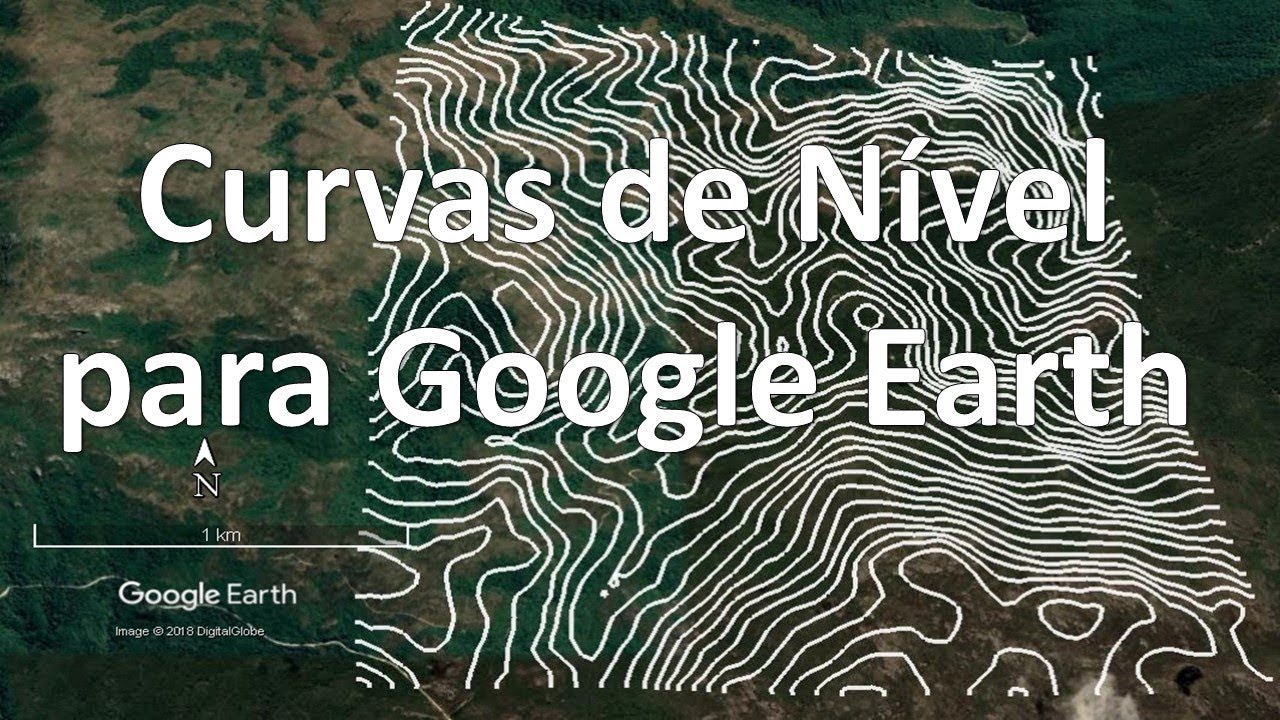 Como criar curva de nível para o Google Earth e outros programas
