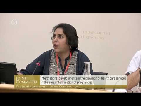 2017.10.11 Dr Bela Ganatra on unsafe abortion in Ireland