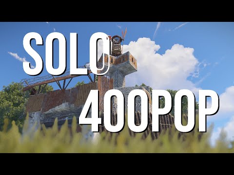 SOLO ale gram na serverze 400 POP - RUST cz.1