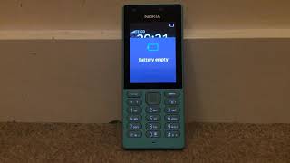 Nokia 216 Battery Low and Battery Empty