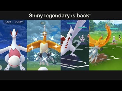Shiny Lugia and Ho-oh returns in December as Raid Boss in Pokemon Go!