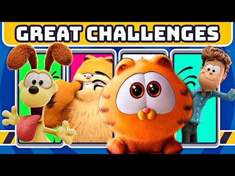 🐱🍕🐶 GARFIELD QUIZ | 24 GREAT CHALLENGES | How much do you know about Garfield? | 🤖 #billyrobot