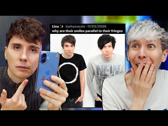 Dan and Phil React to Phan Twitter 9