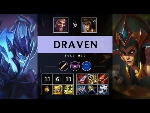 Draven Mid vs Cassiopeia - EUW Master Patch 25.08
