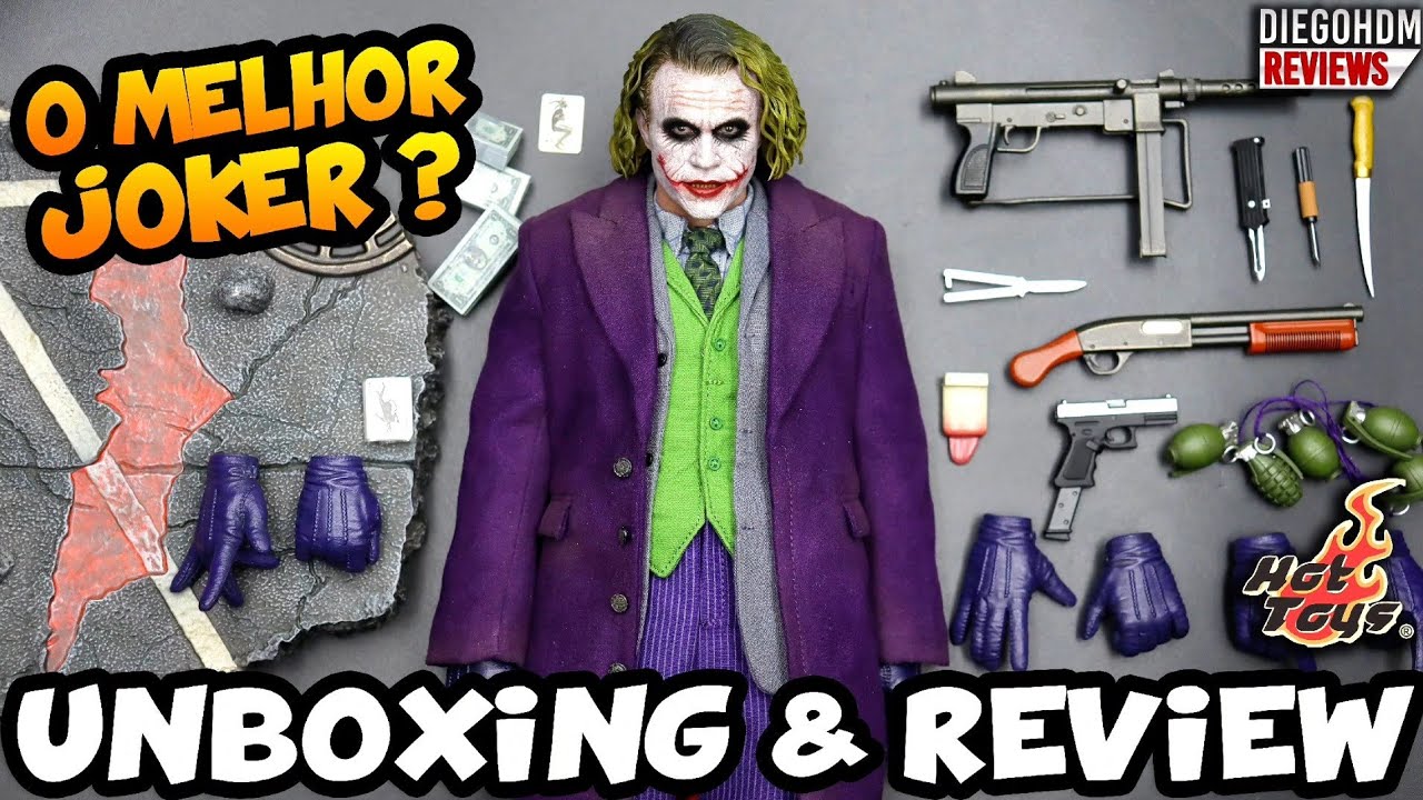 Hot Toys JOKER DX32 - O MELHOR DE TODOS? Unboxing e Review BR