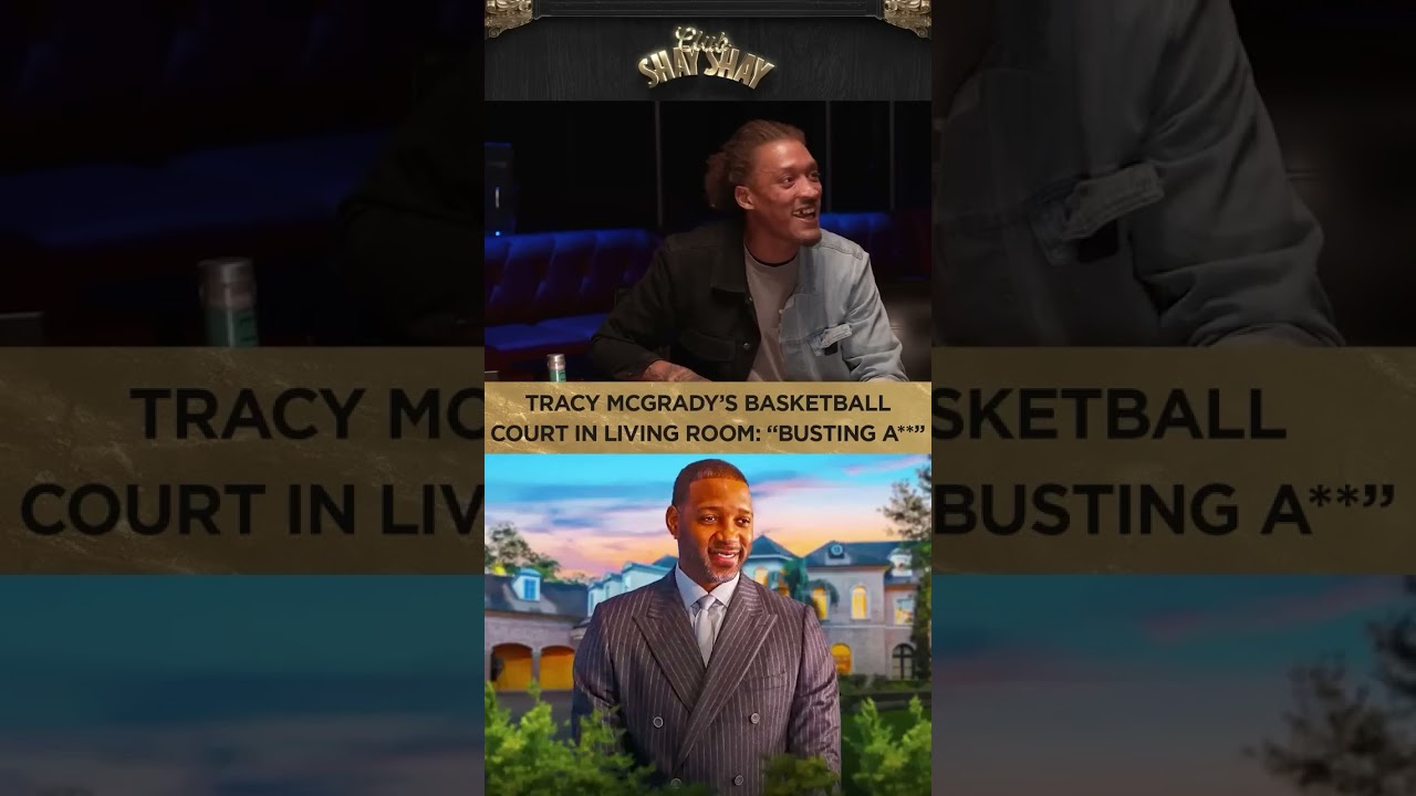 Tracy McGGrady's Basketball CourtIn Living Room I CLUB SHAY SHAY
